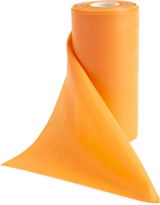 Resistance Band for Working Out - 8,16,24 Yard Resistance Bands Bulk Rolls - 10 Strengths in Light Medium and Heavy Exercise Bands - Latex Free Workout Bands Including iPhone App and e-Book