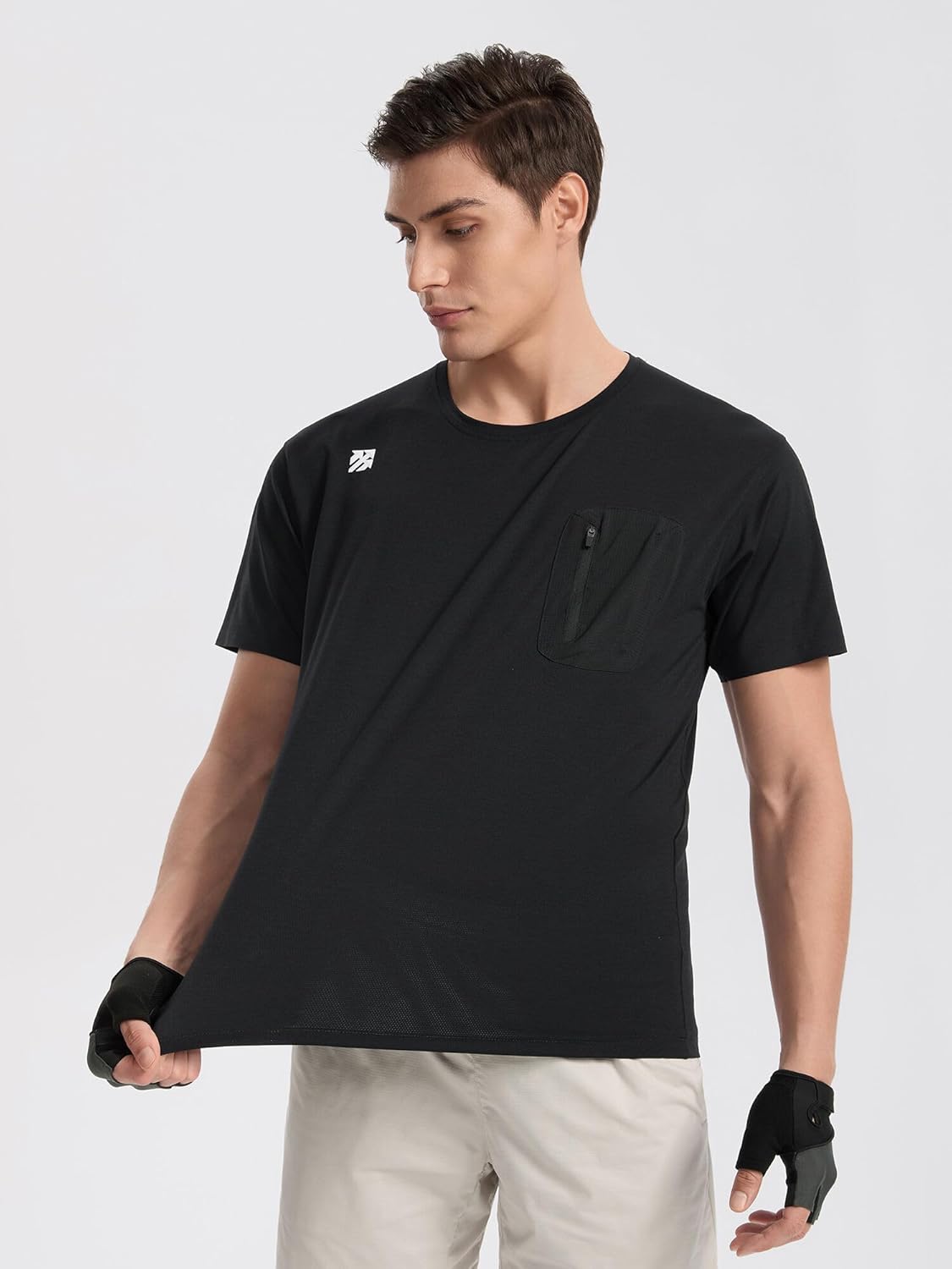 Moisture Wicking Quick Dry Soft Pickleball Workout Hiking Camping Running Shirts for Men Outdoor Sports