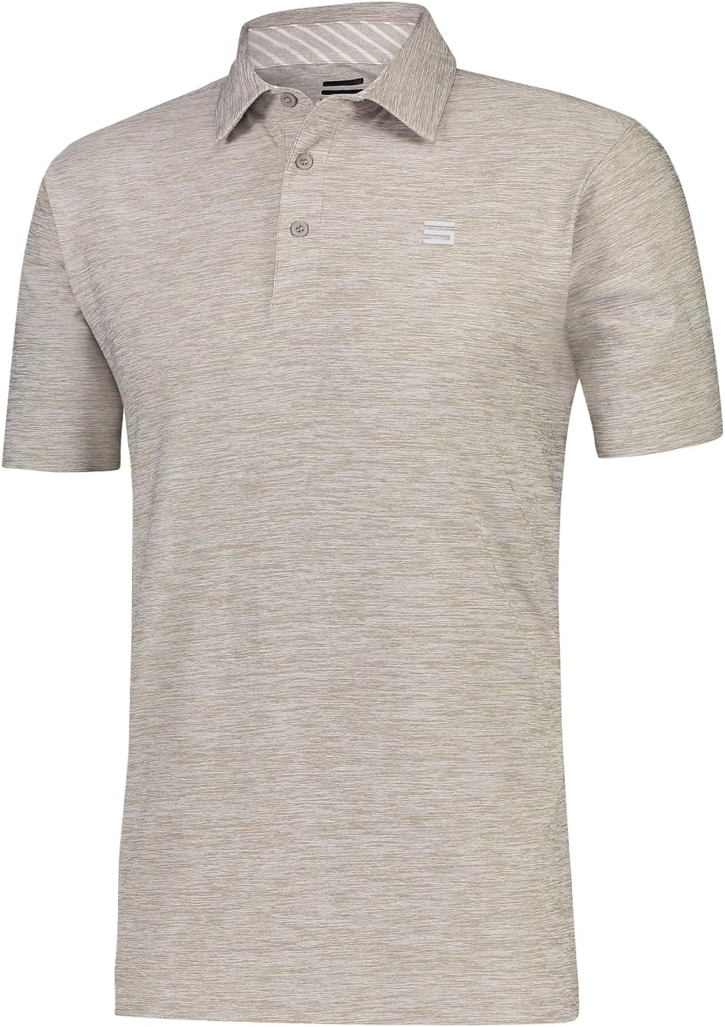Three Sixty Six Golf Shirts for Men - Dry Fit Short-Sleeve Polo, Athletic Casual Collared T-Shirt