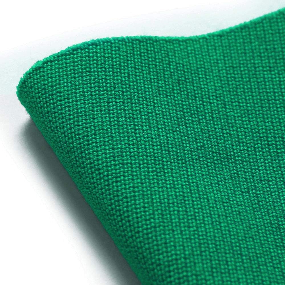 Boshen Worsted Blend Billiard Cloth Pool Table Felt Fast Speed for 7' 8' 9' Pool Table Pre Cut Bed & Rails