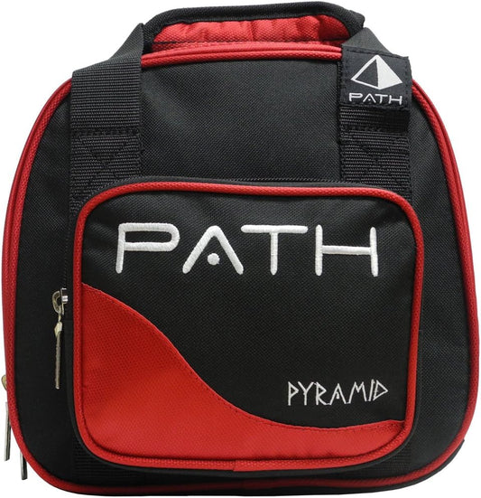 Pyramid Path Plus One Spare Tote Bowling Bag with Front Accessory Pocket - Holds One Bowling Ball and Small Accessories