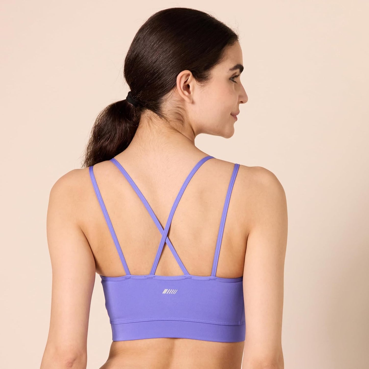 Amazon Essentials Women's Active Sculpt Light Support Strappy Back Sports Bra