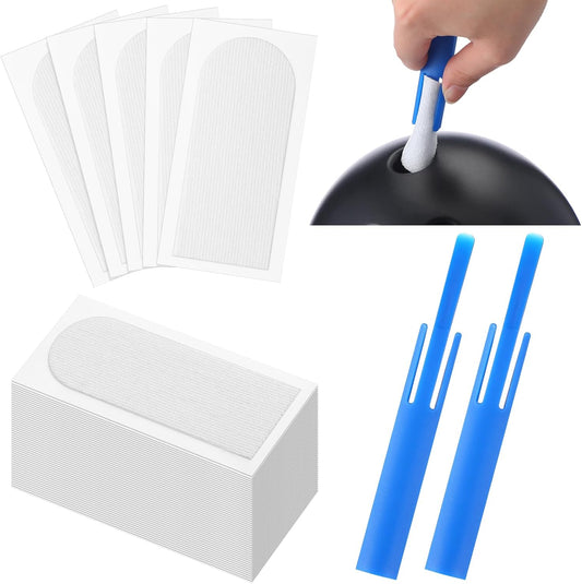 32 Pcs Bowling Accessories Include 2 Bowling Tape Insert Tools and 30 Tape Thumb for Bowlers Remove Tool for Men Women
