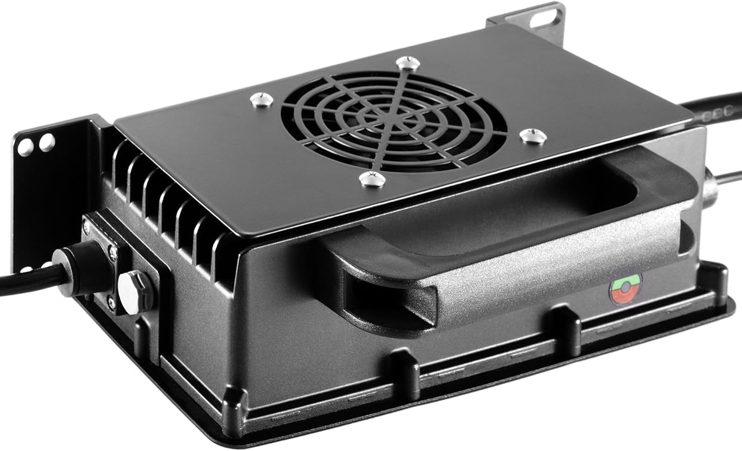 1400W Lead Acid Battery Charger 48 Volt 15 AMP 3-Pin Triangular Plug EZGO RXV & TXT Golf Carts