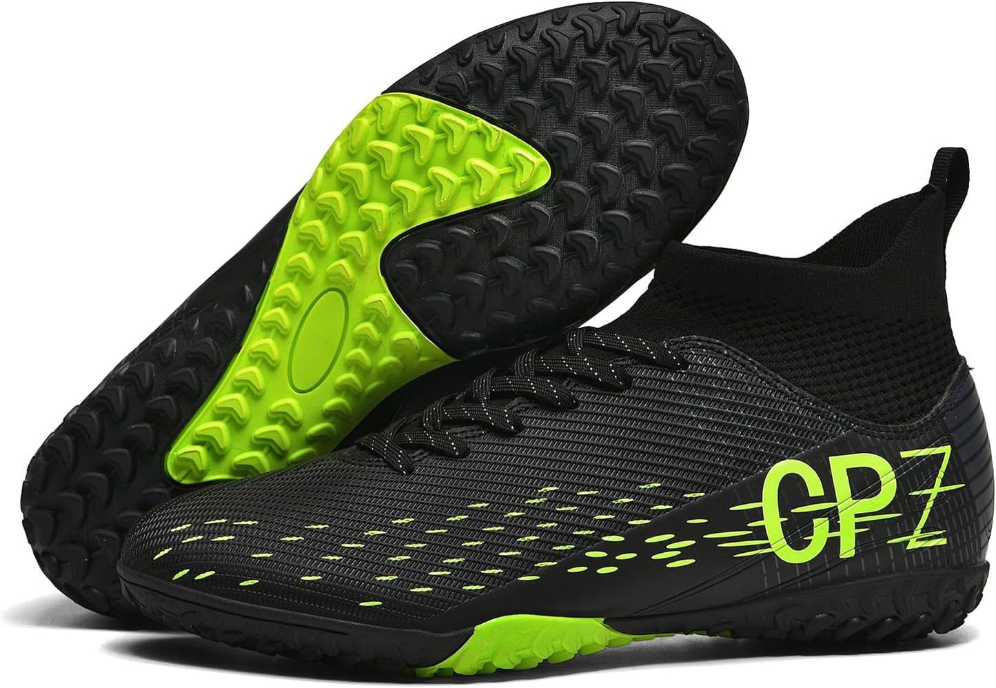 Soccer Cleats for Mens Womens Indoor Soccer Shoes Unisex Baseball Turf Shoes Youth Rugby Shoes Adult AG FG TF Football Boots Wide Training Sneaker