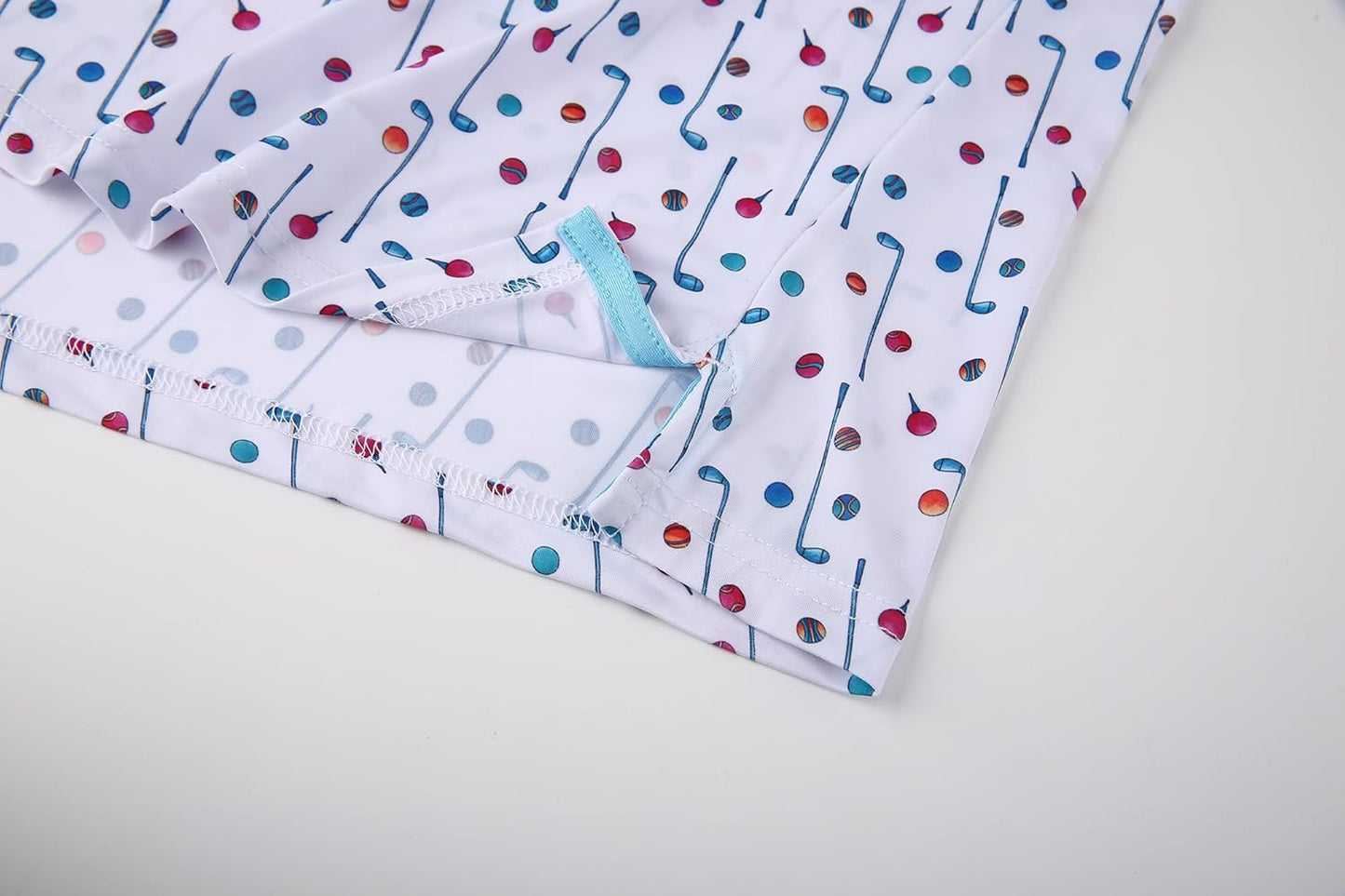 SAMERM Golf Shirts for Men Super Stretch Jacquard Dry Fit Golf Polo Moisture Wicking Short Sleeve Polo Shirts for Men