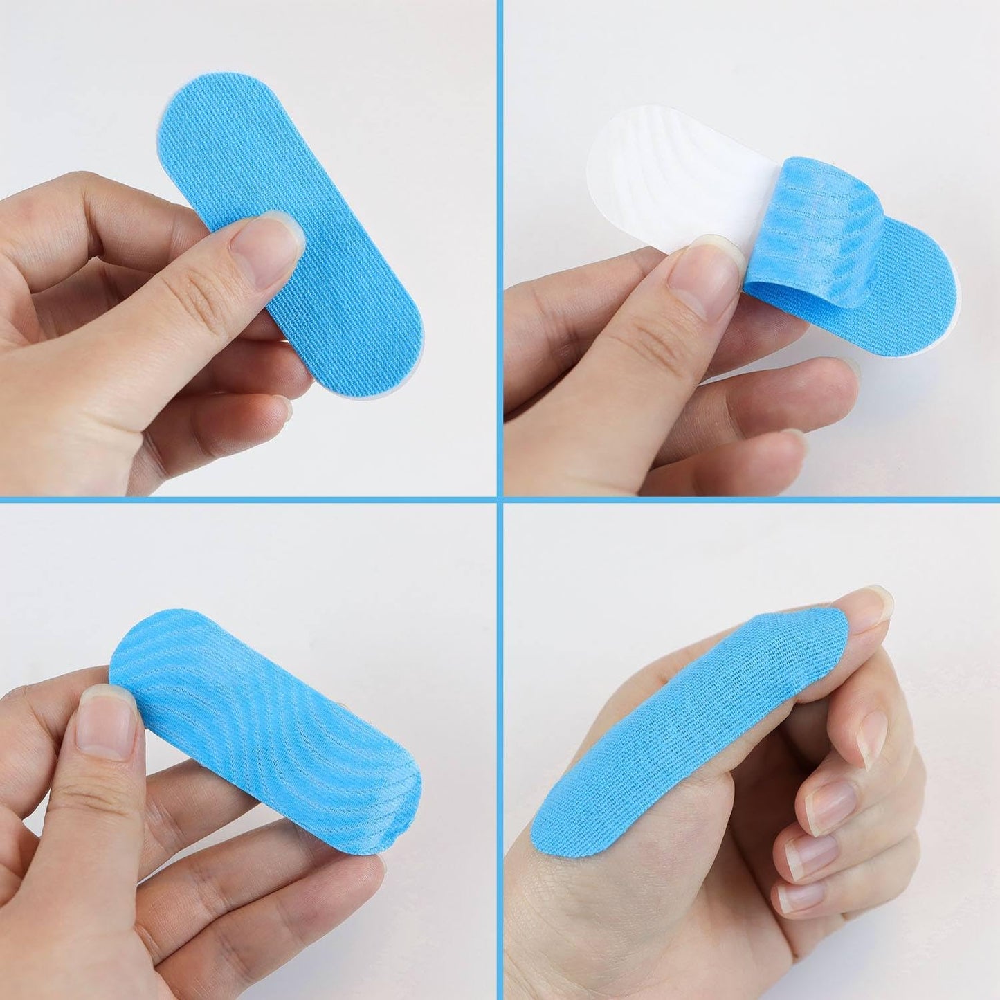 40 Pcs Bowling Thumb Tape Elastic Bowling Finger Tape Protective Performance Tape for Bowlers Sport Tape for Bowling Finger Protection Bowling Finger Protector Bowling Accessories for Men Women (Blue)