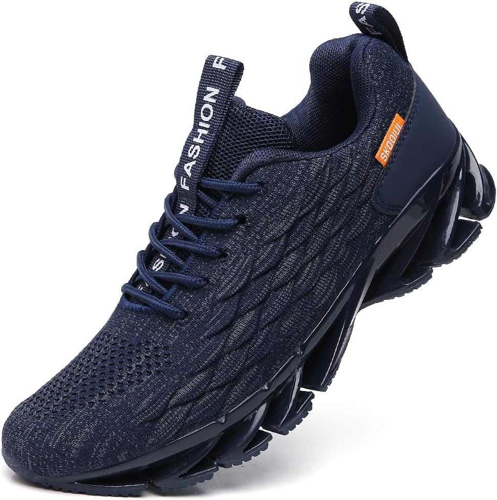 TSIODFO Men Sneakers Fashion Sport Running Athletic Tennis Walking Shoes