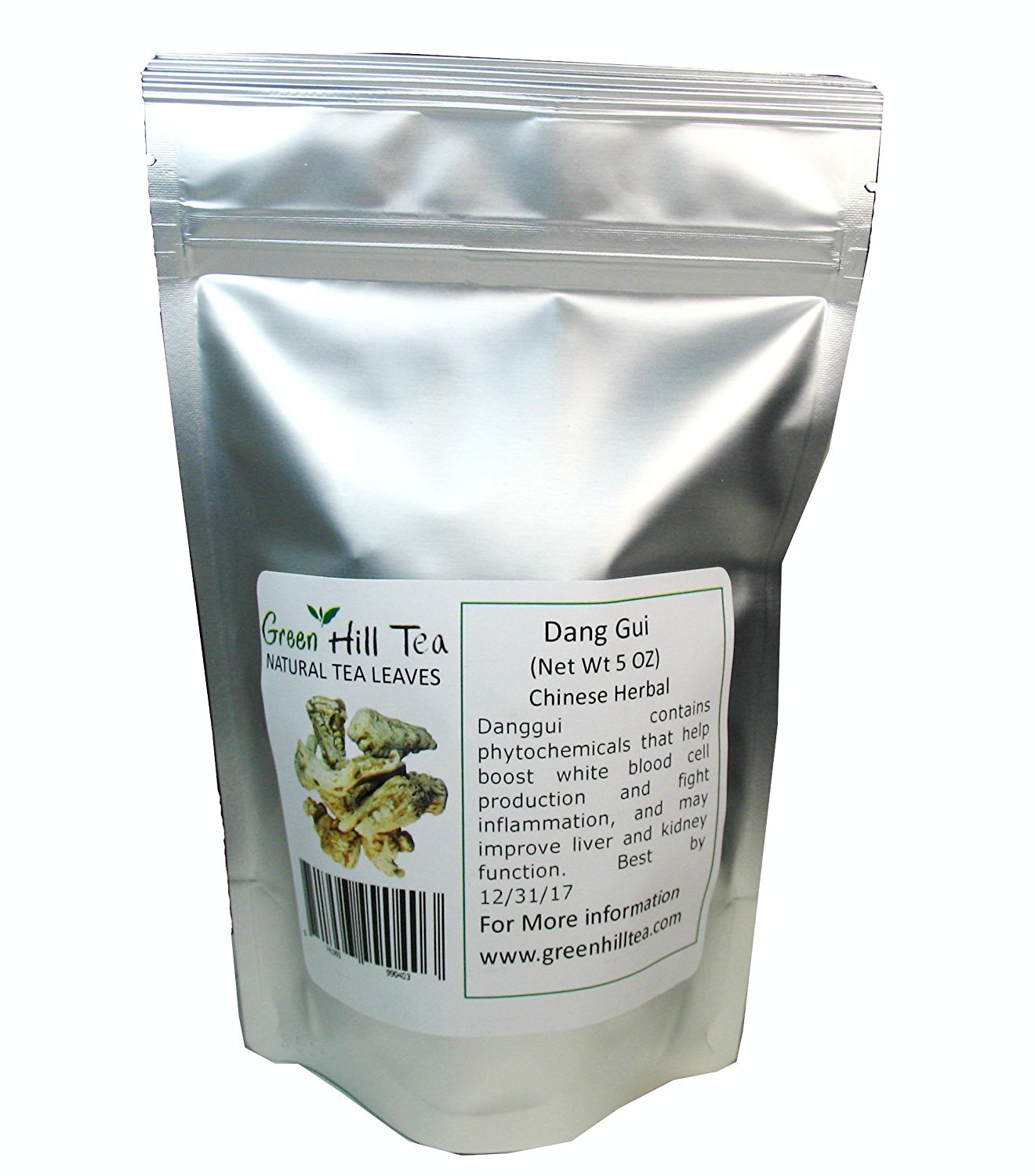 Green Hill Tea Astragalus Root Tea – Dried Astragalus root for Herbal Infusion - Traditional Chinese Herbal Tea - Caffeine-Free, Gluten-Free, Vegan - Rich in Antioxidants當歸 当归 5 OZ