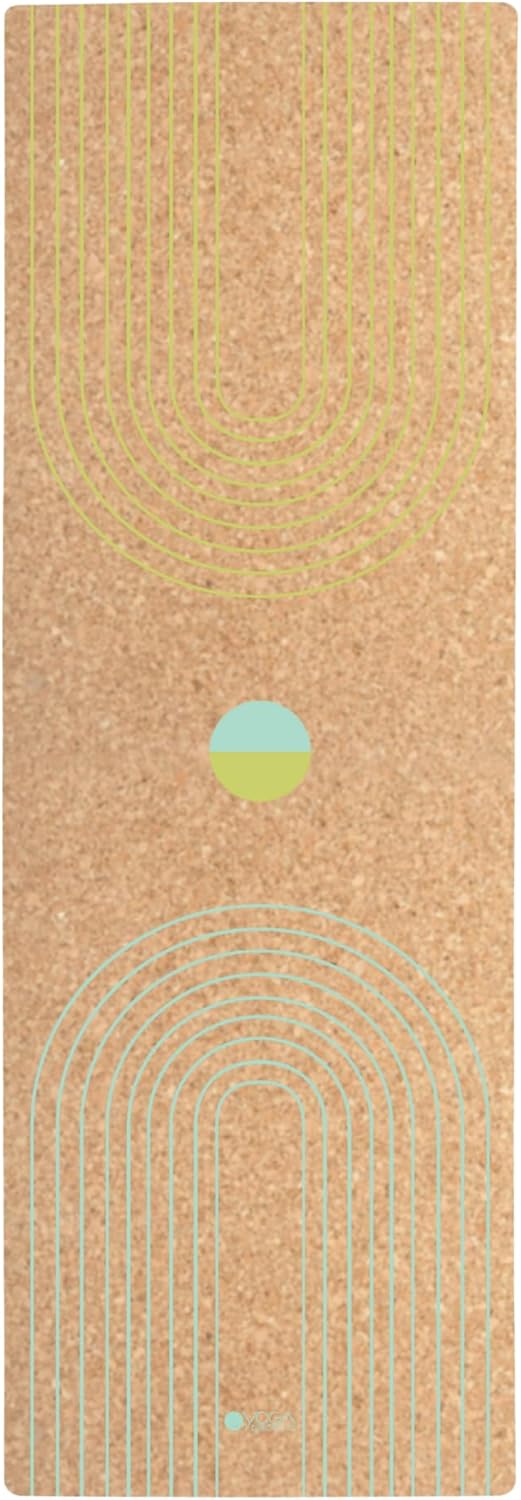 YOGA DESIGN LAB | The Cork Yoga Mat | Eco Luxury | Ideal for Hot Yoga, Power, Bikram, Ashtanga, Sweaty Workouts | Studio Quality | Includes Carrying Strap!