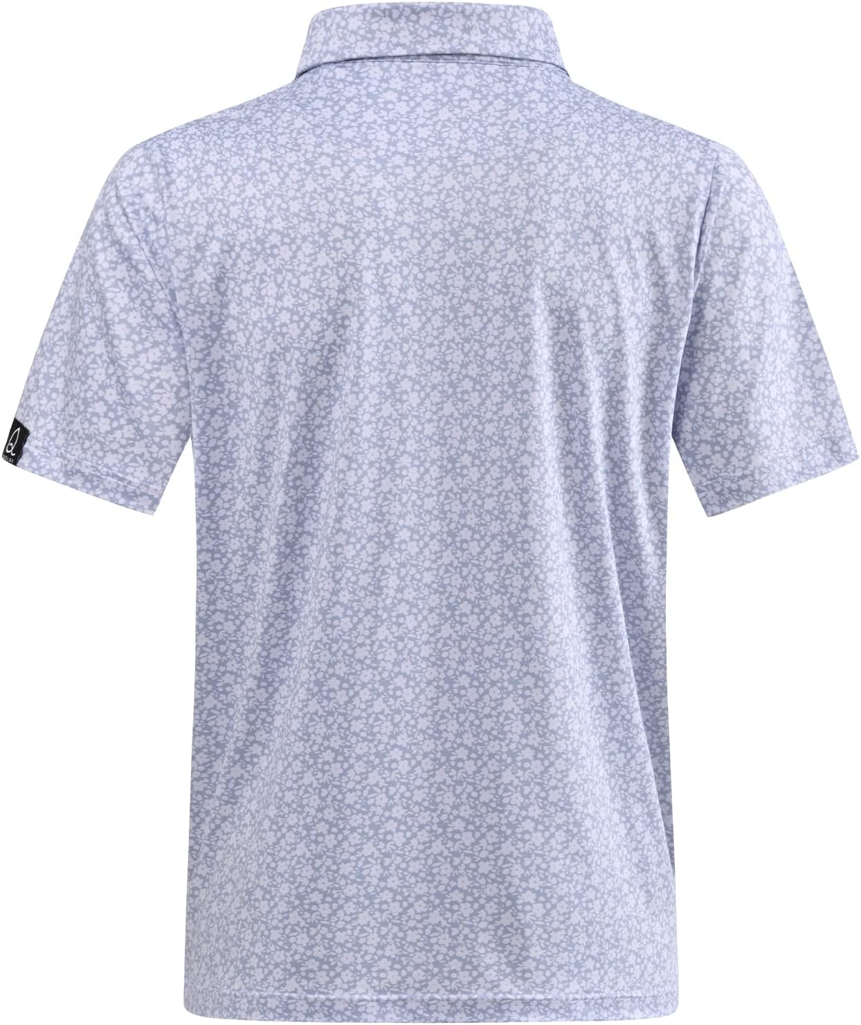 DEOLAX Mens Polo Shirts Fashion Print Mens Golf Shirt Dry Fit Mens Golf Polo Short Sleeve Quick Dry Funny Golf Shirt for Men