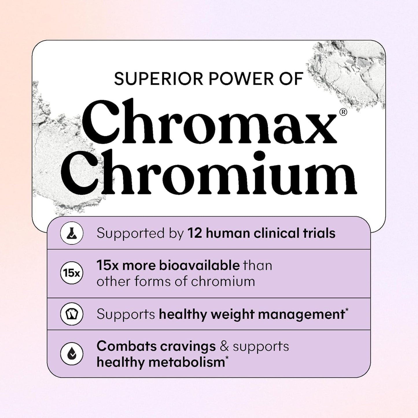 Lemme Curb Cravings Soft Chews - Manage Appetite, Support Metabolism & Lean Body w/Clinically Studied Chromium, Gymnema & B12 for Healthy Weight Management, Mixed Berry