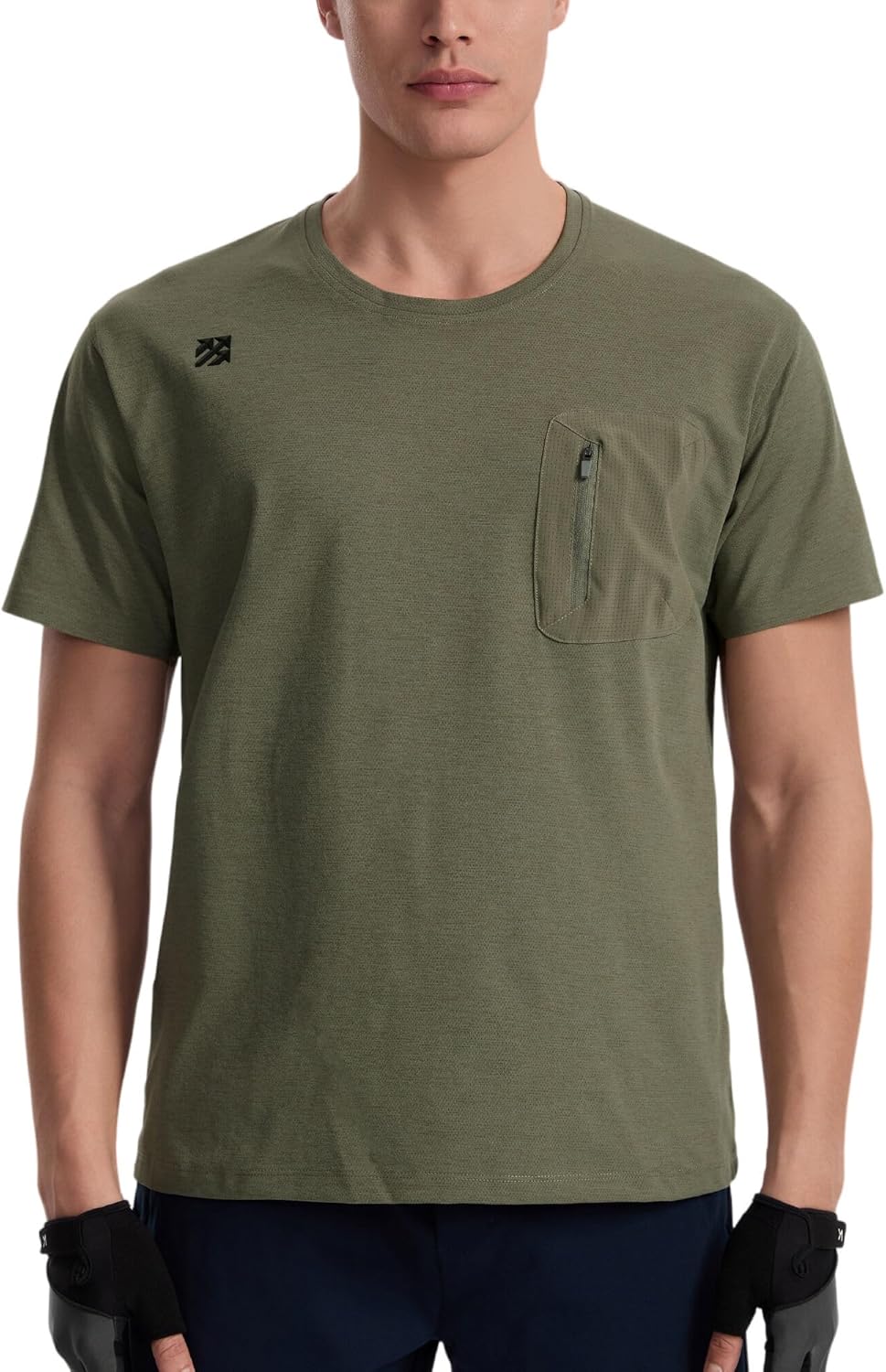 Moisture Wicking Quick Dry Soft Pickleball Workout Hiking Camping Running Shirts for Men Outdoor Sports
