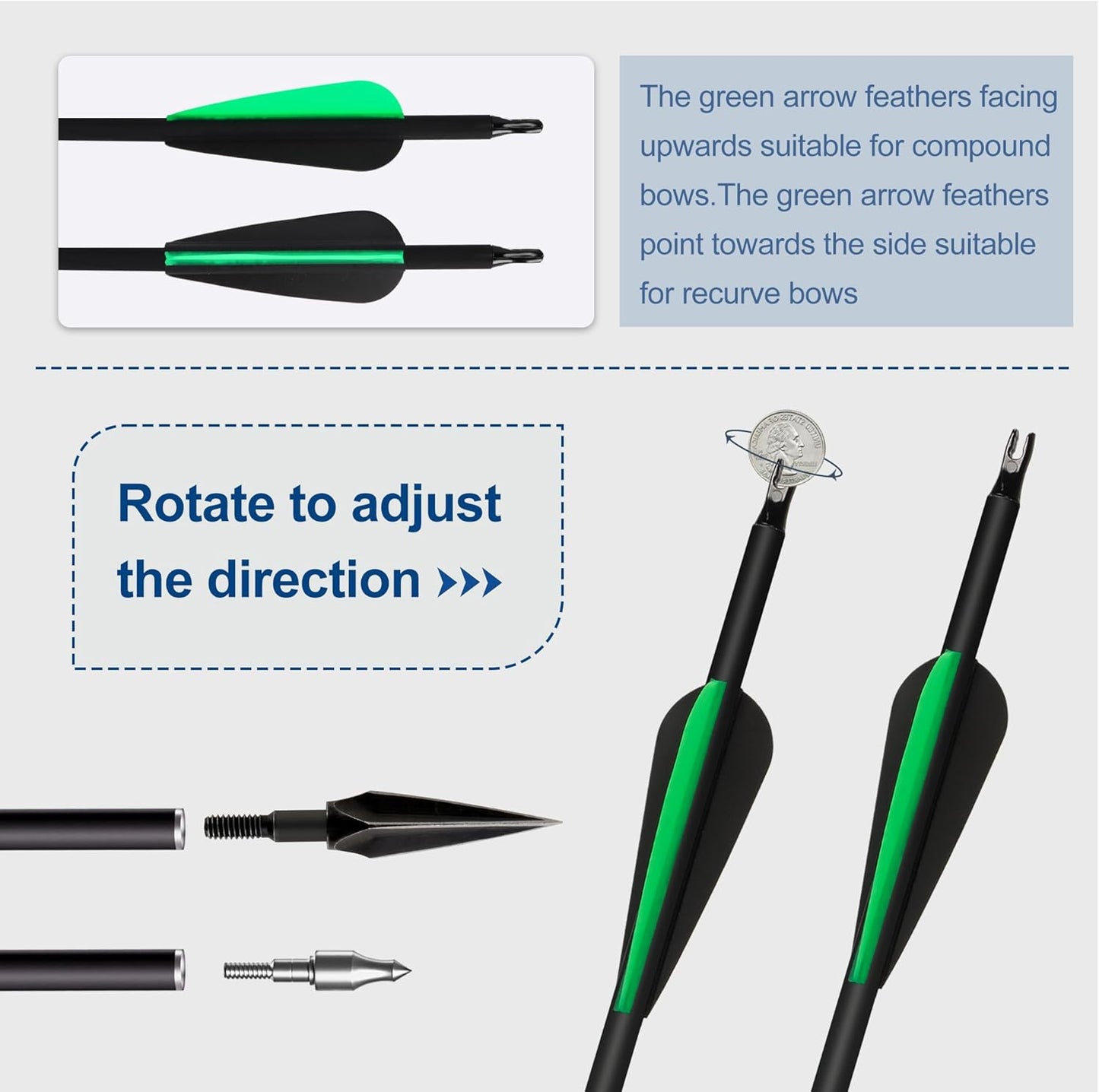 Recurve Bow and Arrow Set，Detachable Archery Adult Bow Left and Right Hands 40lbs /20lbs Suitable Adults/Youth/Beginners Outdoor Practicing