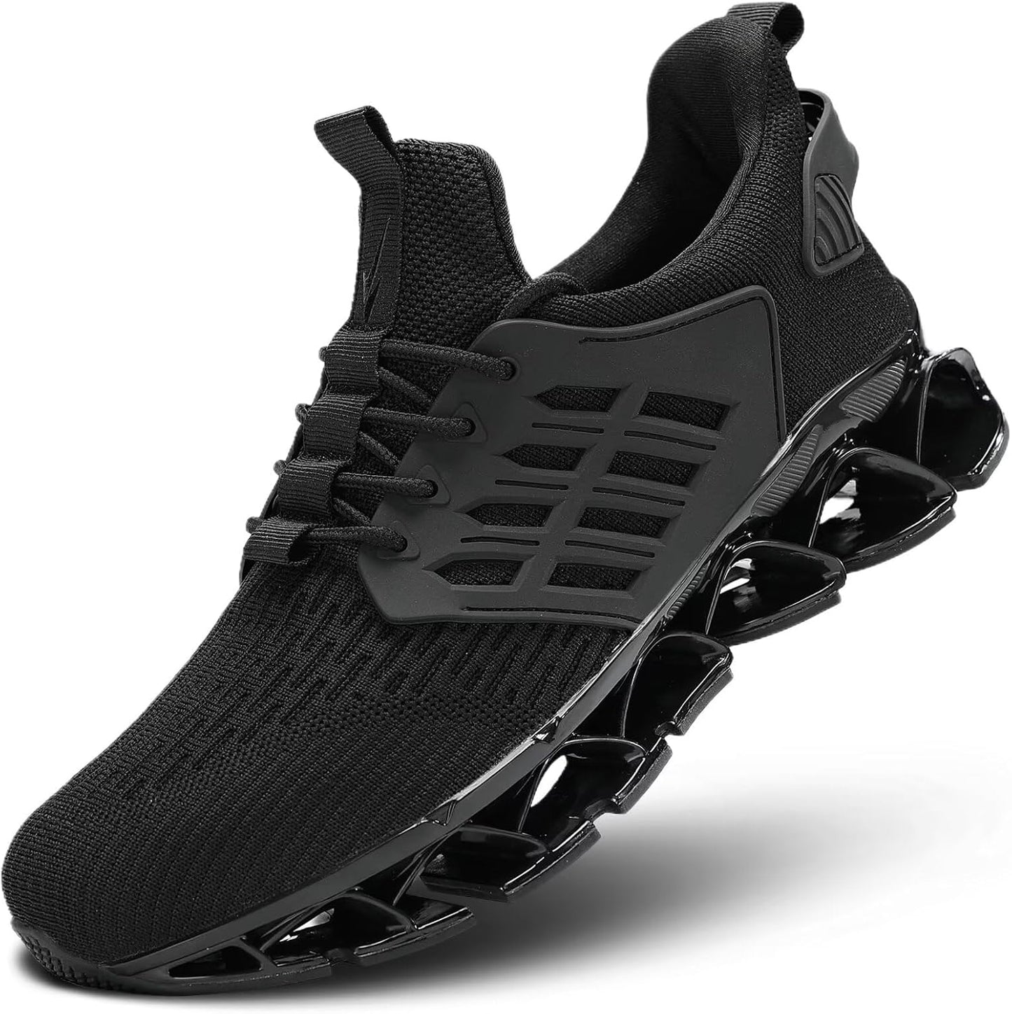 Mens Slip on Walking Running Shoes Blade Tennis Casual Fashion Sneakers Comfort Non Slip Work Sport Athletic Trainer