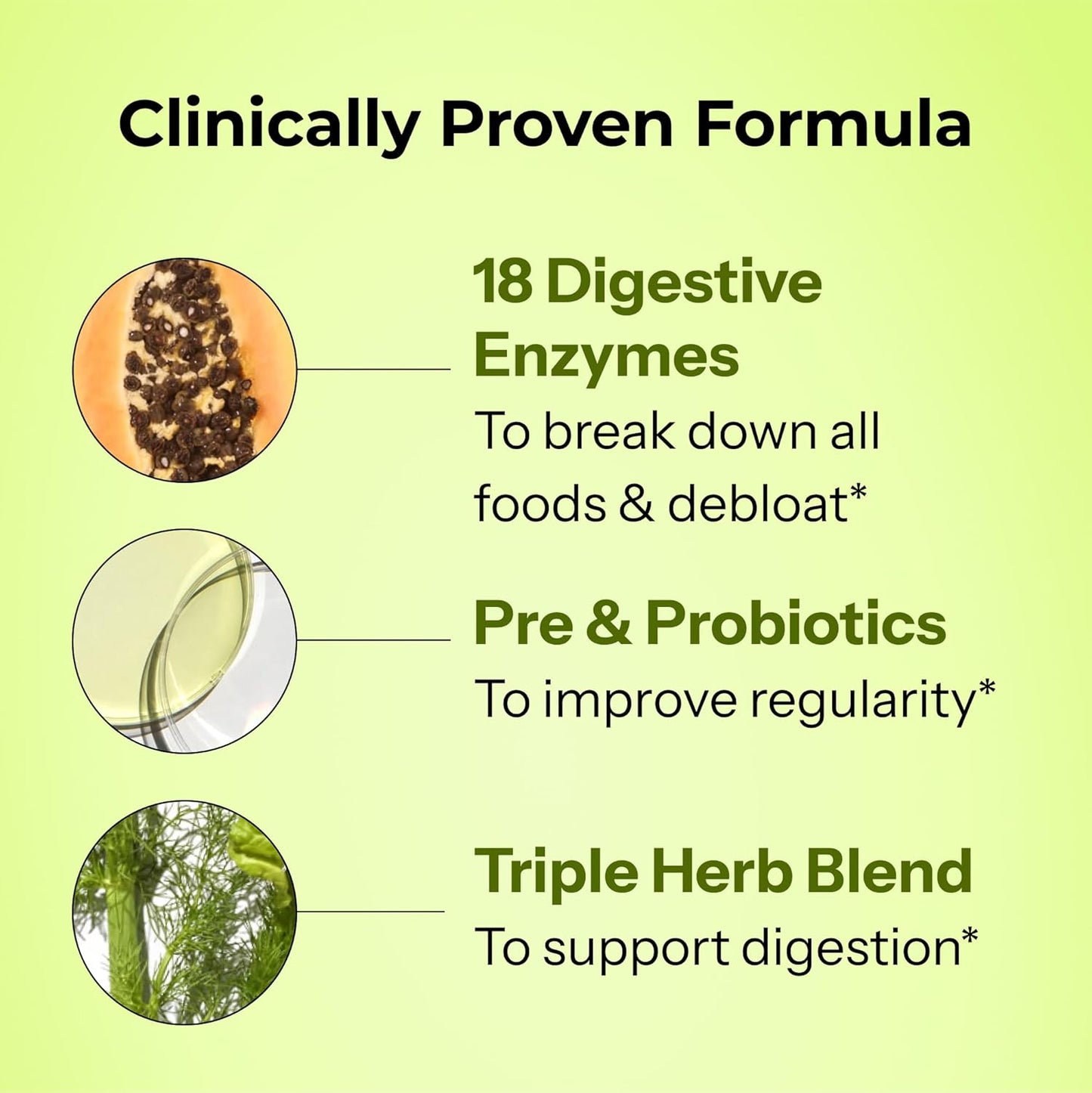 HUM Flatter Me Digestive Enzymes Bloating Supplement - Fast-Acting Bloat Relief for Digestive Health, Debloating Multi Enzyme, Bloat Pills, Anti Bloat Pills, Vegan 180 Servings