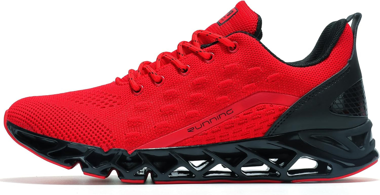 TSIODFO Men Sneakers Fashion Sport Running Athletic Tennis Walking Shoes