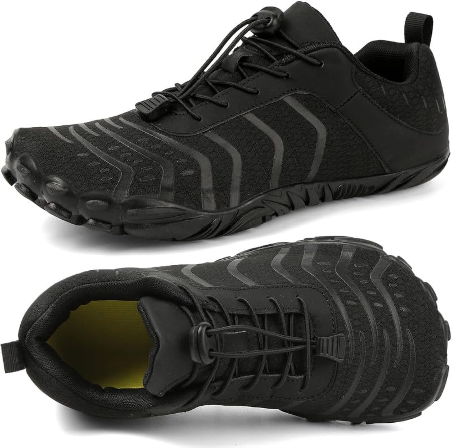 Barefoot Shoes Men Women Minimalist Shoes Zero Drop Workout Cross-Trainer Hiking Water Wide Toe Box Grounded Footwear Weightlifting Walking