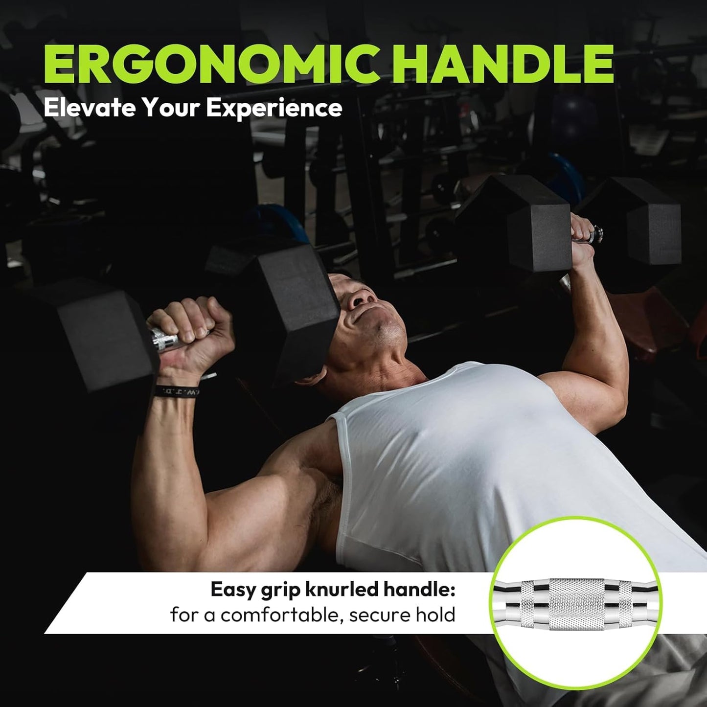 Hex Dumbbell Sets with Rack, 60-550 lb Rubber Encased Exercise & Fitness Dumbbells Set with Rack Option, Hand Weight for Strength Training, Weight Dumbbells