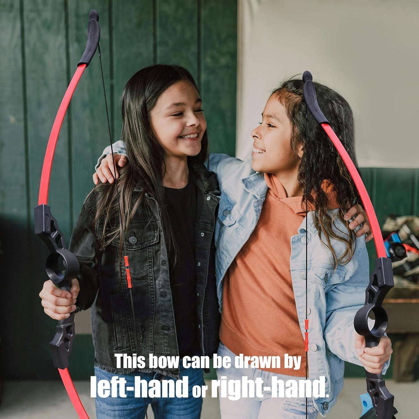 45" Youth Archery Bow and Arrows Sets for Teen 12+Years Gift Toy, Recurve Bow for Beginner Outdoor Sports for Backyard Games & Training, 6-Piece Take-Down Bow Kit