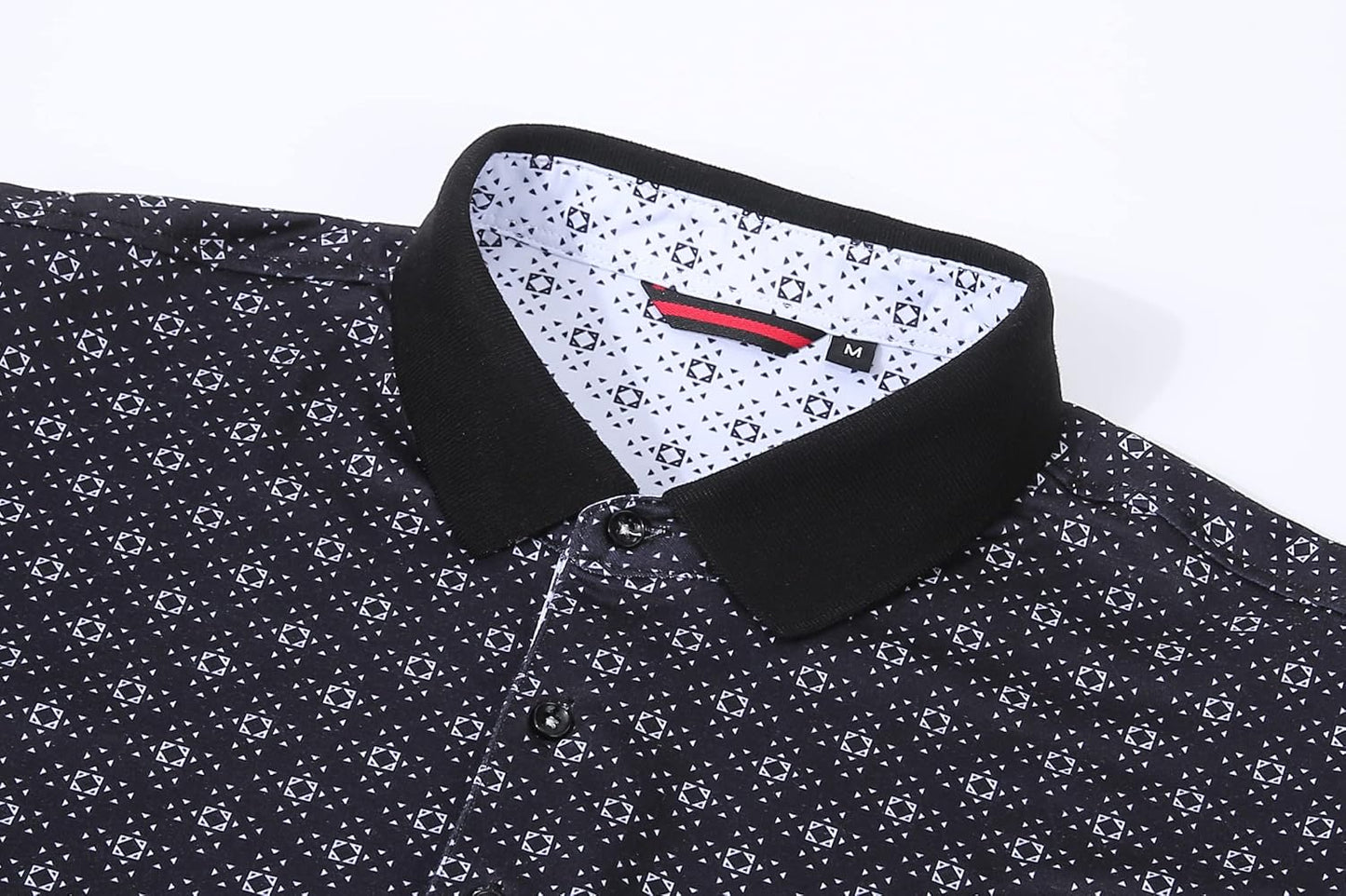 Alex Vando Mens Polo Shirts Short Sleeve Regular Fit Fashion Designed Shirt