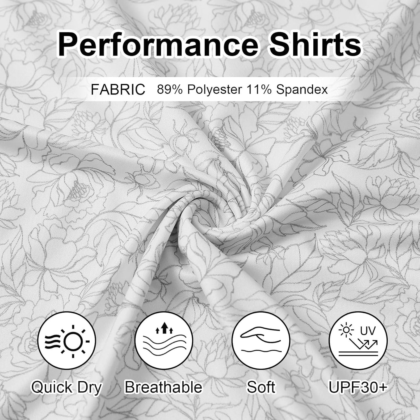 Golf Shirts for Men - Moisture Wicking Short Sleeve Performance Sport Casual Striped Collared Mens Polo Shirt