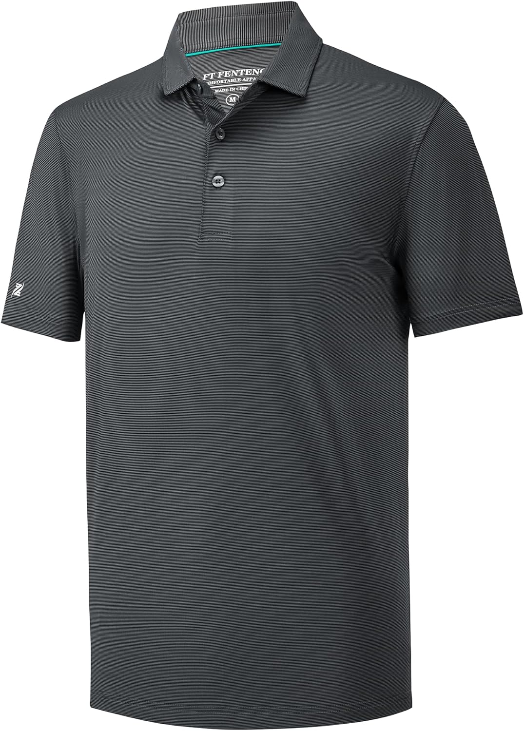 Mens Polo Shirts Short Casual Solid Stylish Dry Fit Performance Designed Collared Golf Polo Shirts for Men