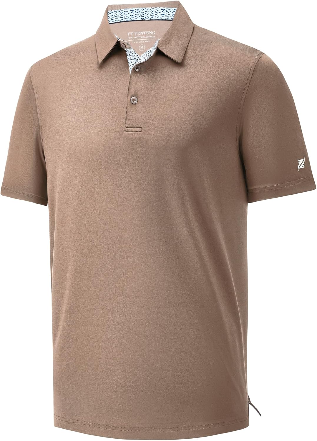 Mens Polo Shirts Short Casual Solid Stylish Dry Fit Performance Designed Collared Golf Polo Shirts for Men