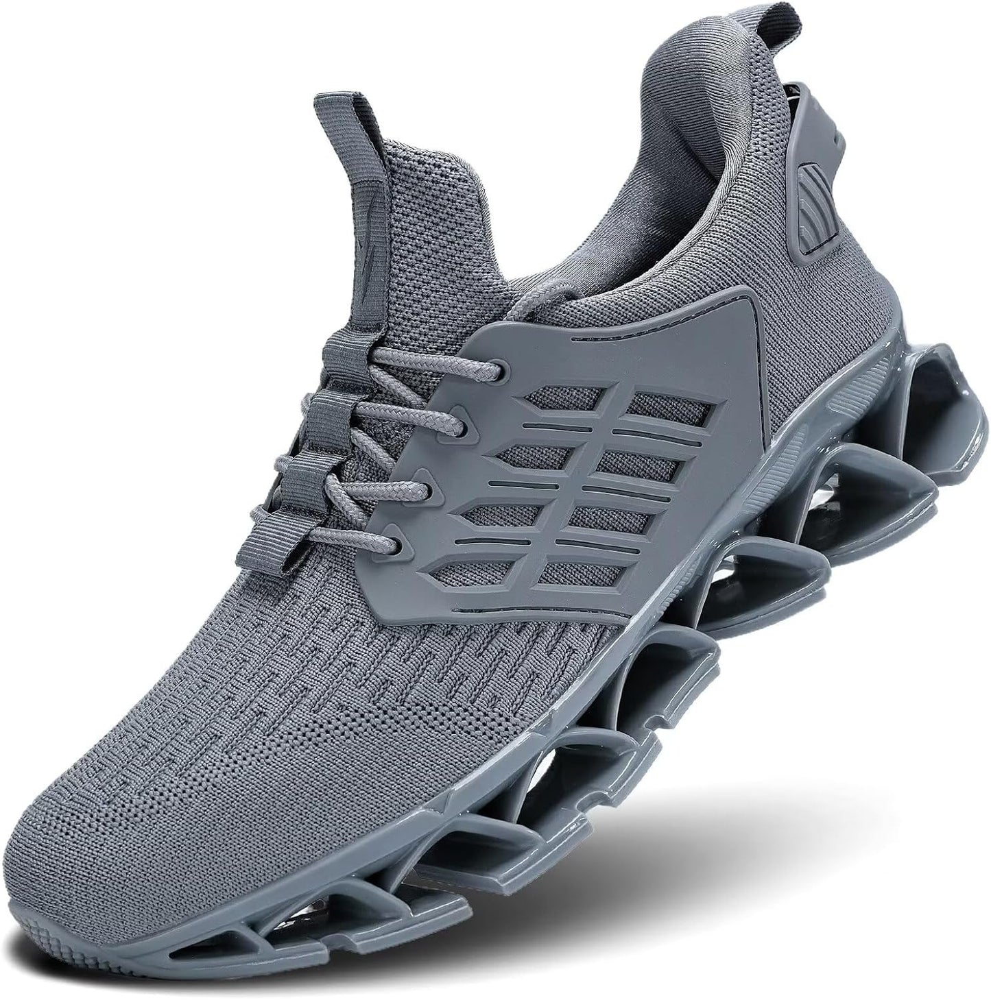 Mens Slip on Walking Running Shoes Blade Tennis Casual Fashion Sneakers Comfort Non Slip Work Sport Athletic Trainer