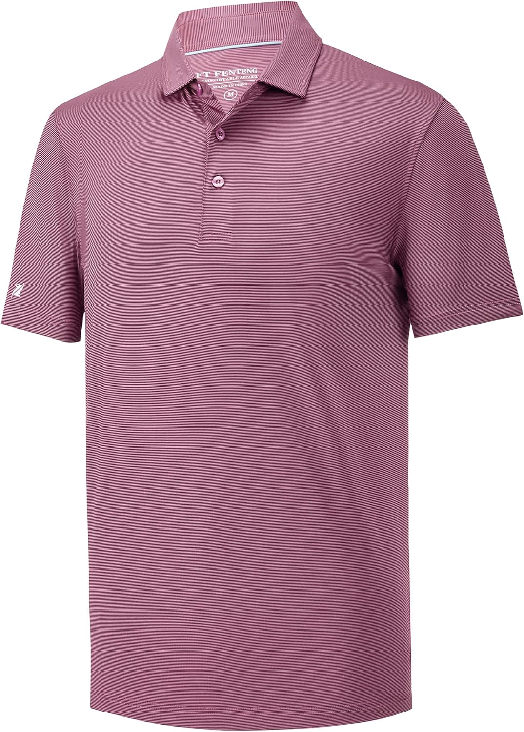 Mens Polo Shirts Short Casual Solid Stylish Dry Fit Performance Designed Collared Golf Polo Shirts for Men