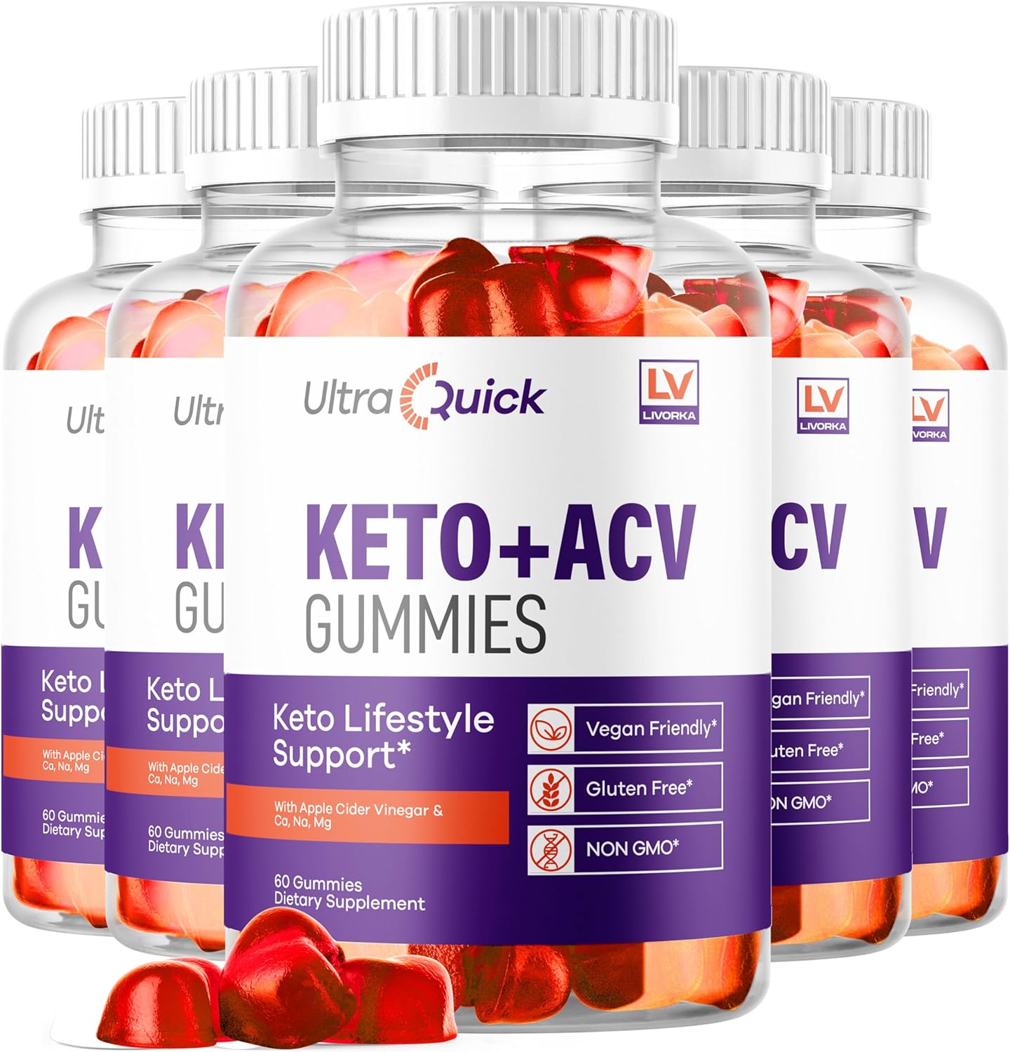 (5 Pack) Ultra Quick Keto ACV Gummies, UltraQuick Keto ACV Gummies 1050MG, UltraQuick Keto Plus ACV Gummies Support, Ultra Quick Keto, Ultra Quick Keto Plus ACV Gummy, 300 Gummies For 5 Months