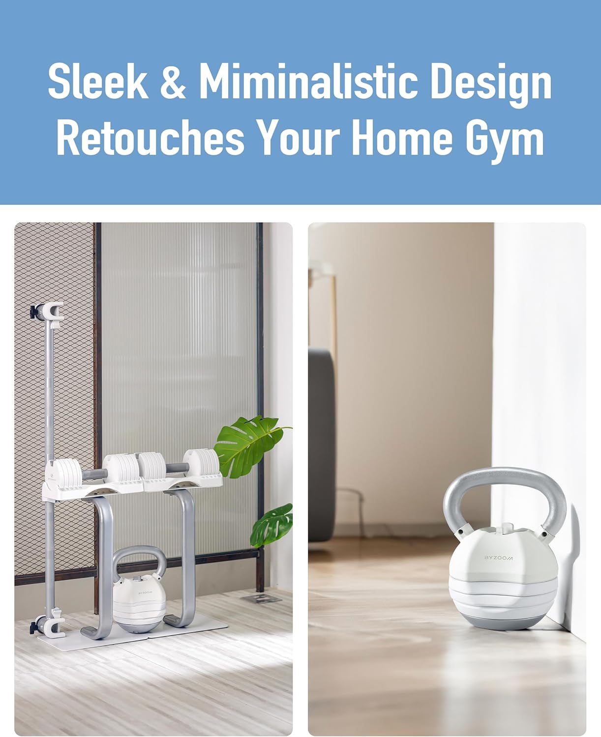 Adjustable Kettlebell 30lb Weight Training Fitness Exercise Full Body Workout 5 in 1 for Home Gym Beginners Woman