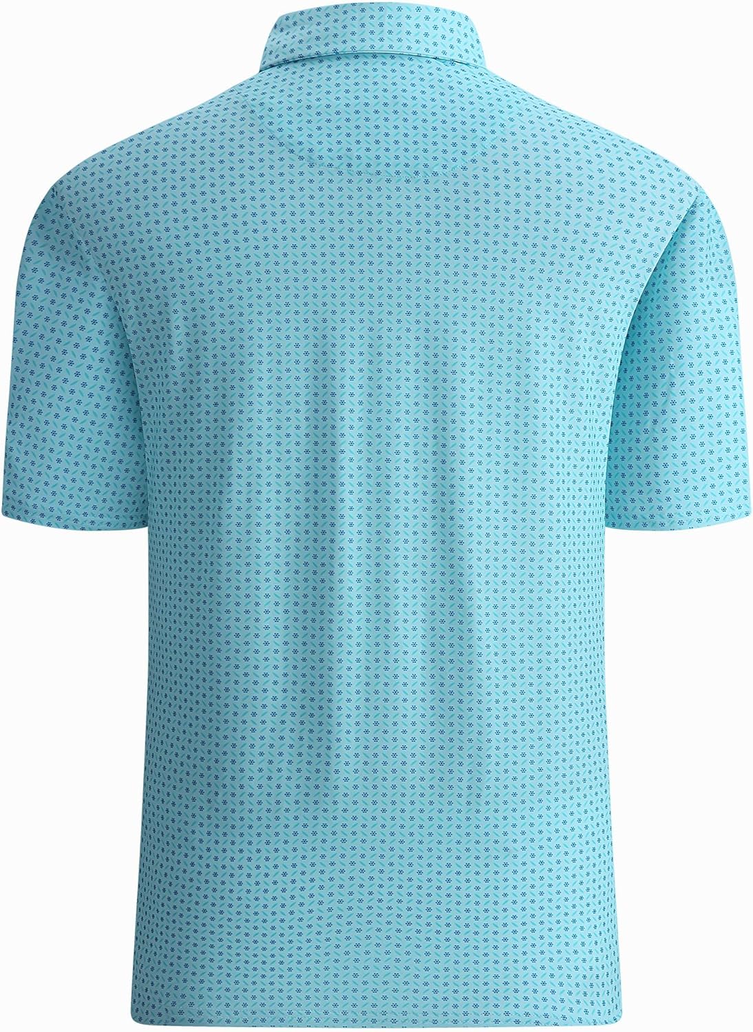 WARHORSEE Golf Polo Shirts for Men Short Sleeve Wrinkle Free 4 Way Stretch Moisture Wicking Performance Collared Tshirts