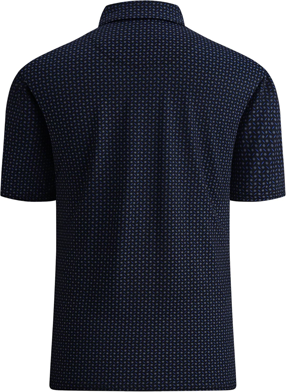 Damipow Premium Golf Shirts for Men Dry Fit Performance Polo Short Sleeve Collared Shirt