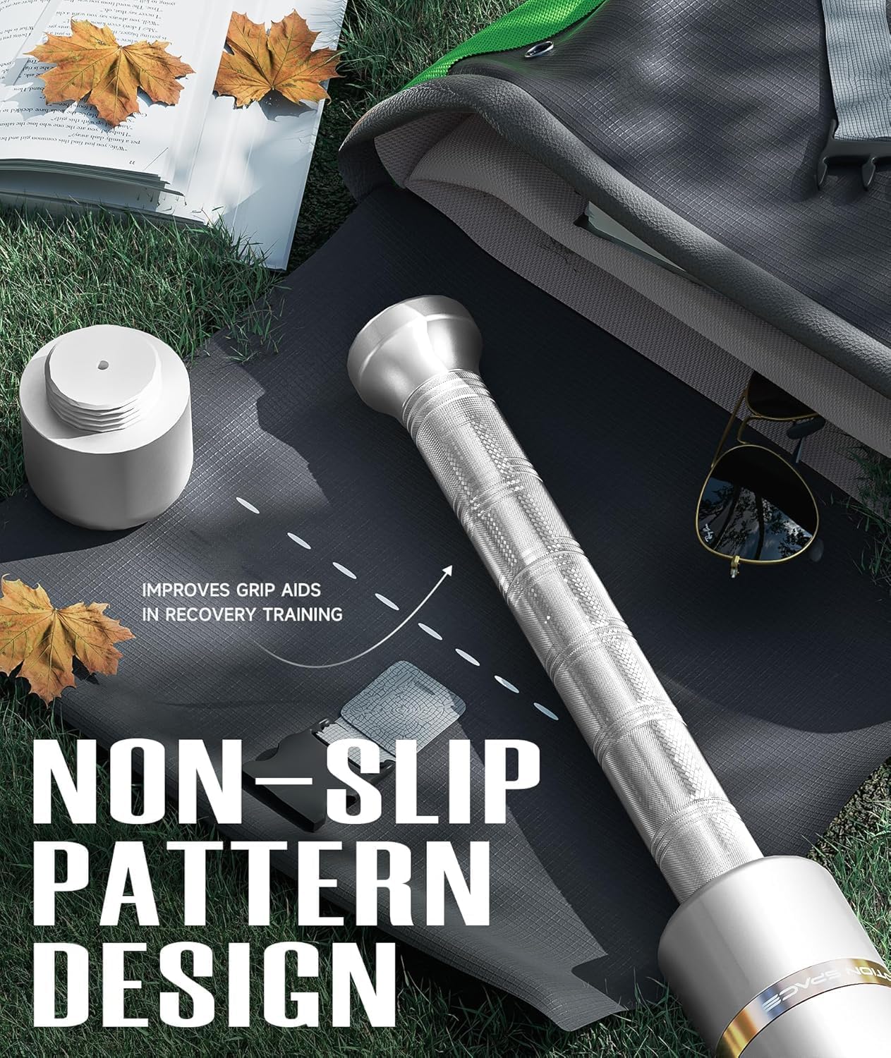 Adjustable Macebell Clubbell for Strength Training, 6/8-in-1 Premium Steel Indian Club for Full Body, Muscles, Shoulder, Grips & Forearms Workouts to Stretching