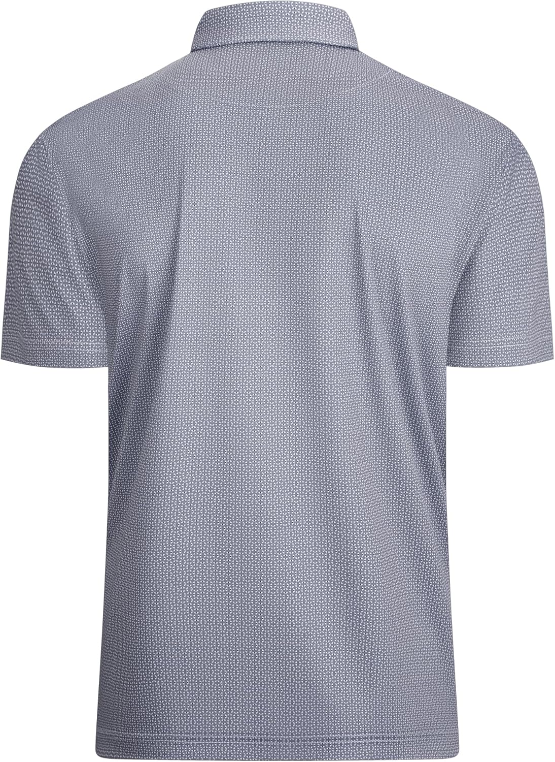 Alex Vando Mens Golf Shirt Moisture Wicking Classic Print Golf Shirts for Men