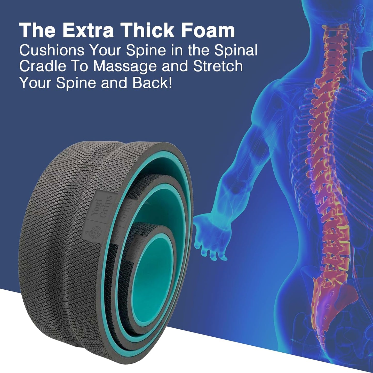 Back Stretcher Roller (Set of Three)