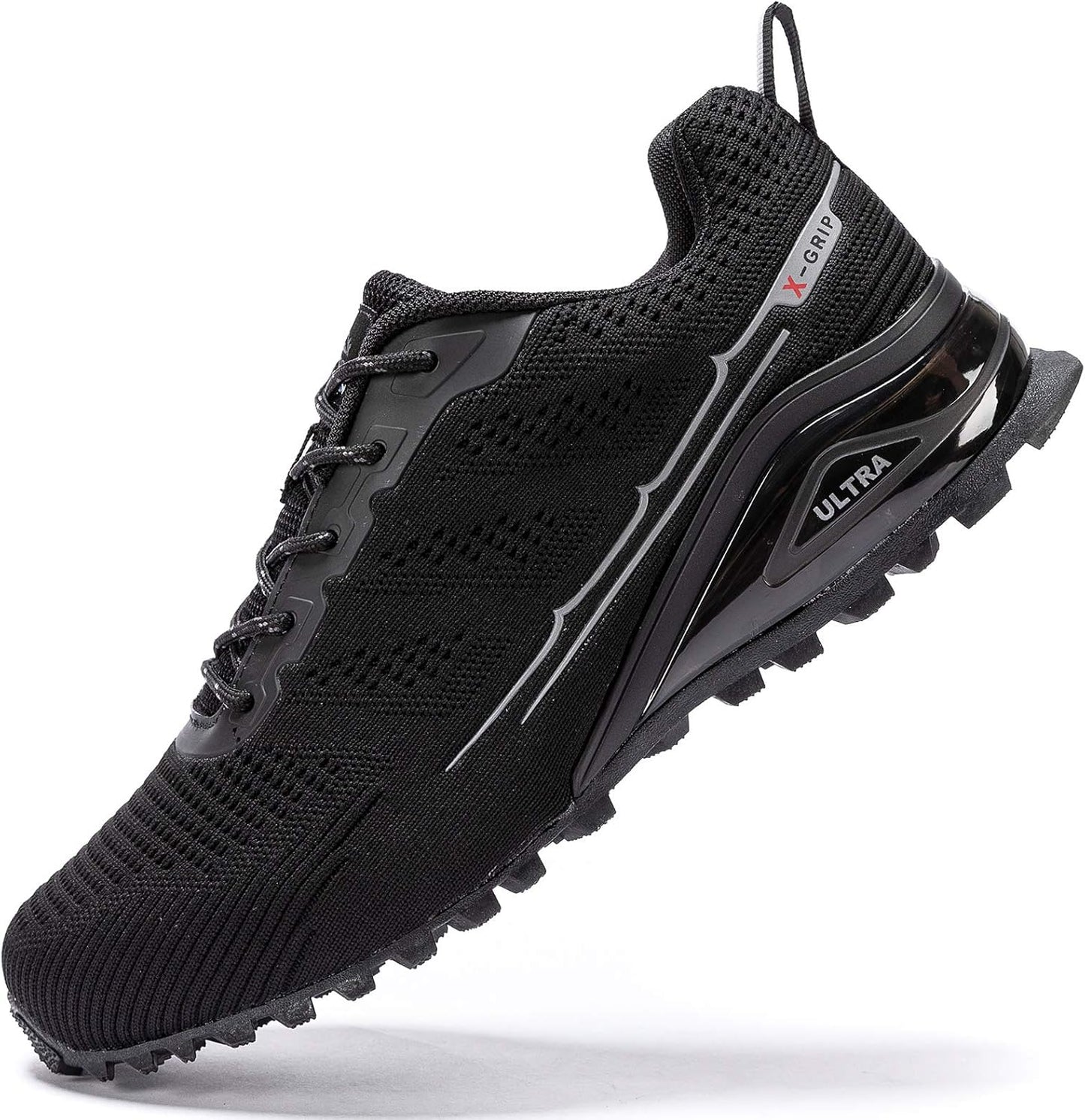 Kricely Men's Trail Running Shoes Fashion Walking Hiking Sneakers for Men Tennis Cross Training Shoe Outdoor Snearker Mens Casual Workout Footwear