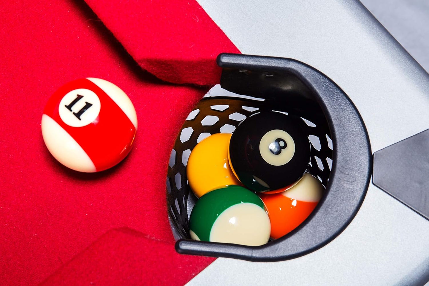 RACK Scorpius 7-Foot Multi Game Billiard/Pool with Table Tennis - The Ultimate Entertainment for Friends and Family!