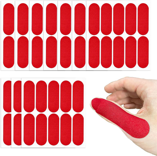 100 PCS Bowling Thumb Tape - Bowling Finger Tape - Thumb Tape Protector for Bowling(Multiple Colors, 1 x 2.8 Inches, Breathable)