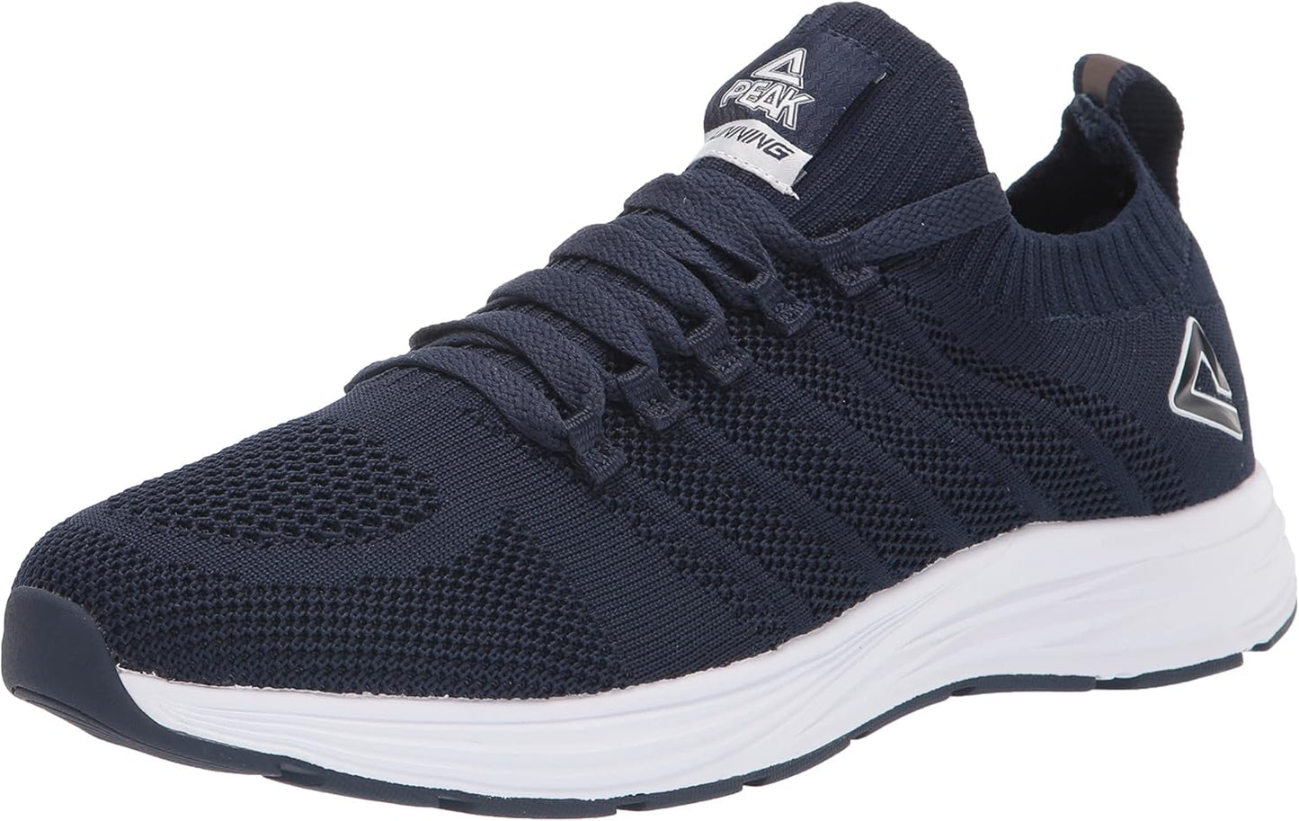 PEAK Mens Lightweight Walking Shoes Comfortable Slip On Sports Sneakers for Tennis, Gym, Running, Casual Workout