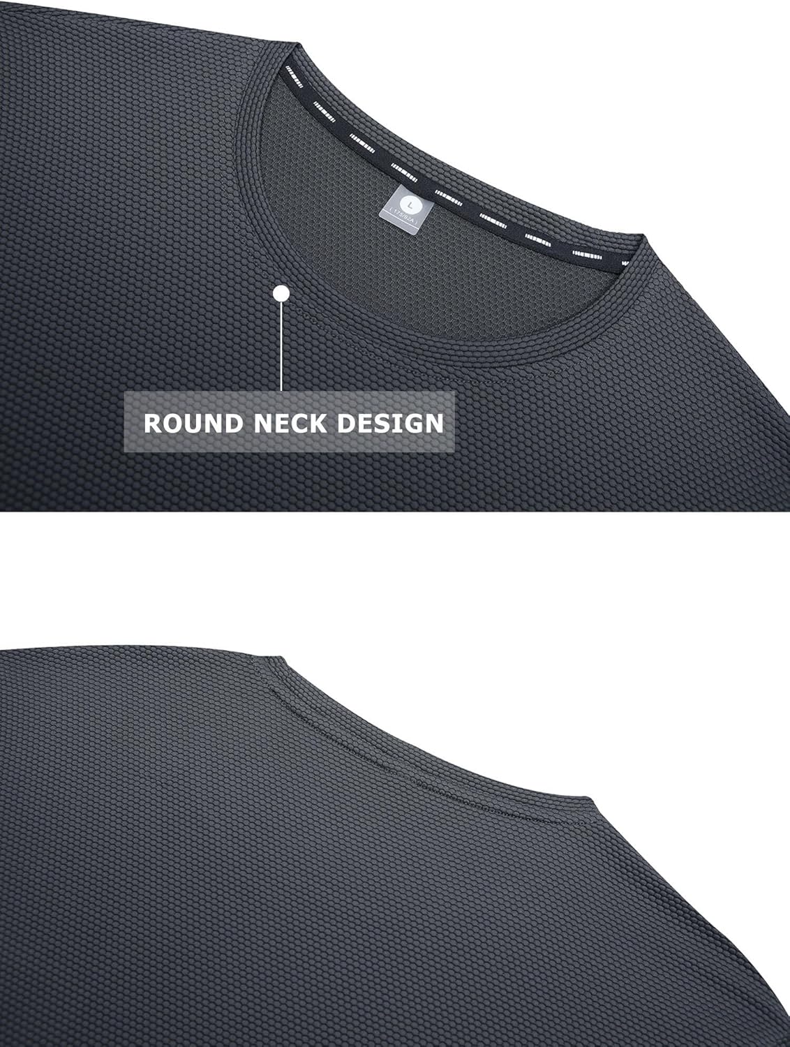 Moisture Wicking Quick Dry Soft Pickleball Workout Hiking Camping Running Shirts for Men Outdoor Sports