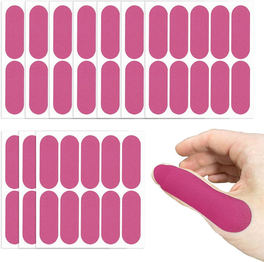 100 PCS Bowling Thumb Tape - Bowling Finger Tape - Thumb Tape Protector for Bowling(Multiple Colors, 1 x 2.8 Inches, Breathable)