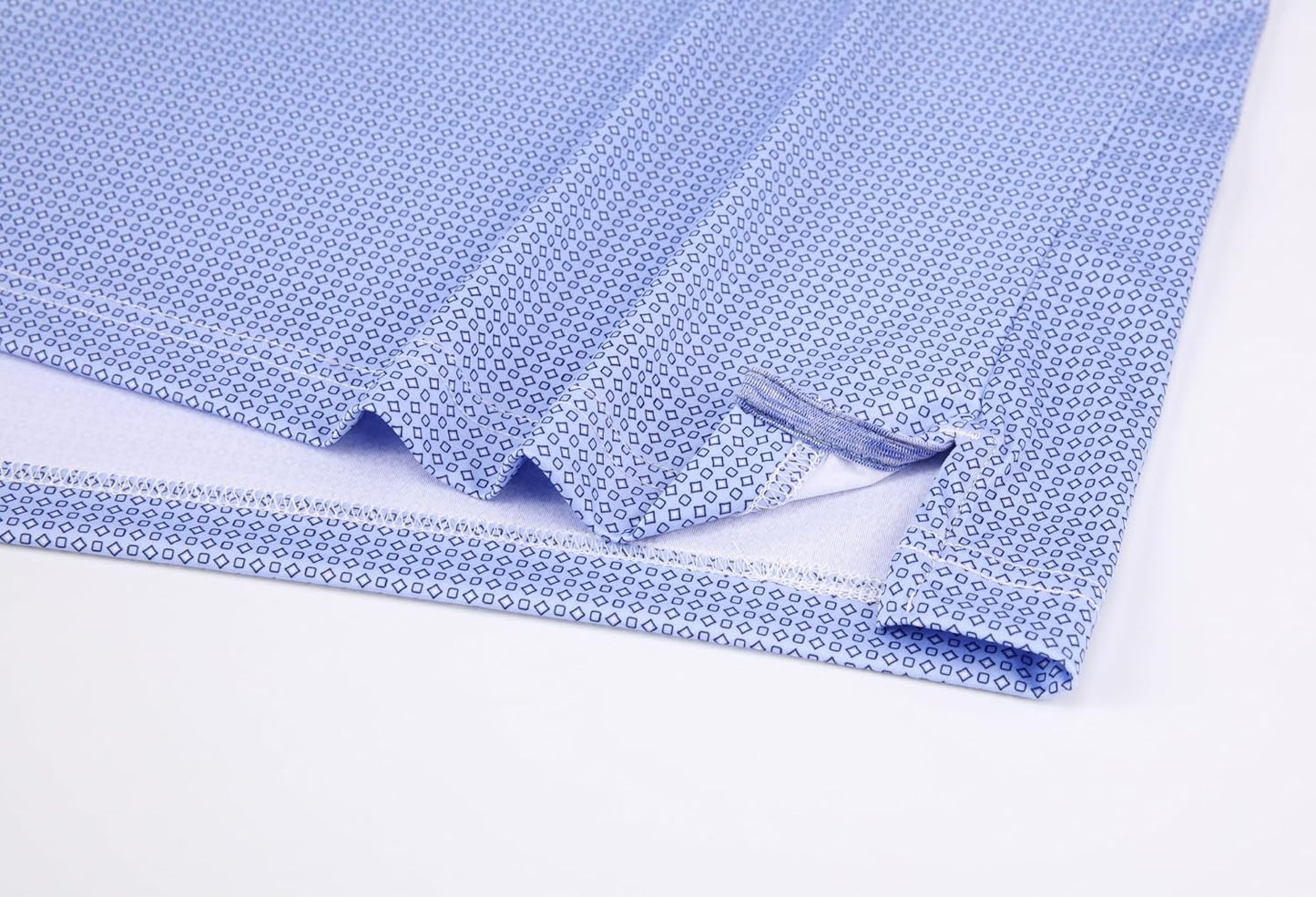 Alex Vando Mens Golf Shirt Moisture Wicking Classic Print Golf Shirts for Men