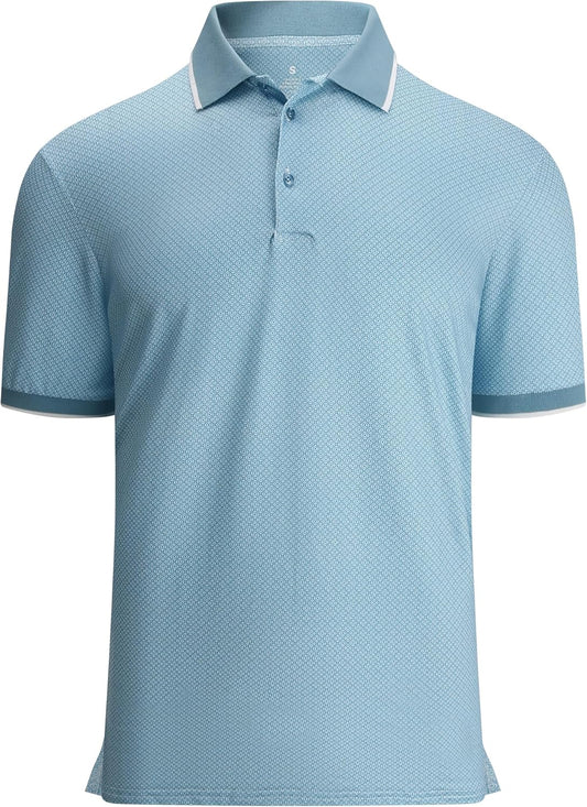 Alex Vando Mens Polo Shirts Short Sleeve Regular Fit Fashion Designed Shirt