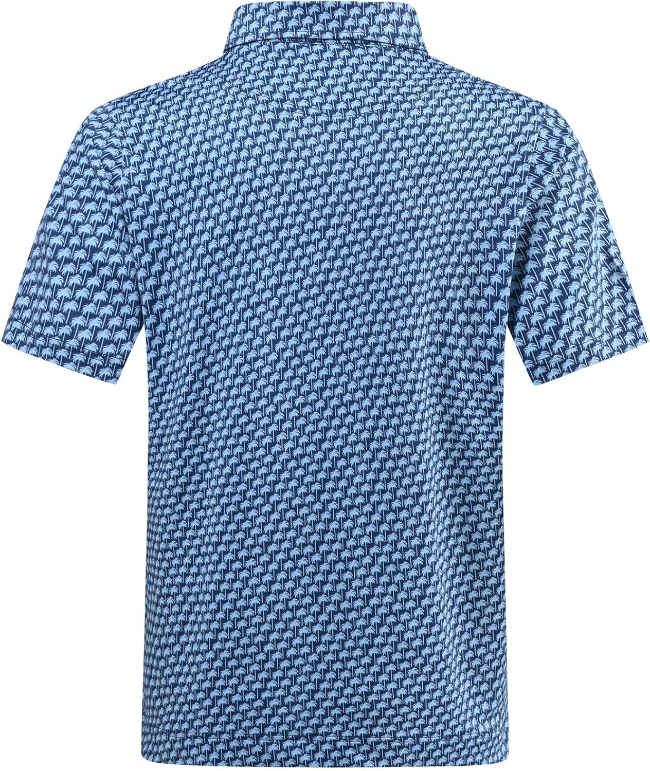 DEOLAX Mens Polo Shirts Fashion Print Mens Golf Shirt Dry Fit Mens Golf Polo Short Sleeve Quick Dry Funny Golf Shirt for Men