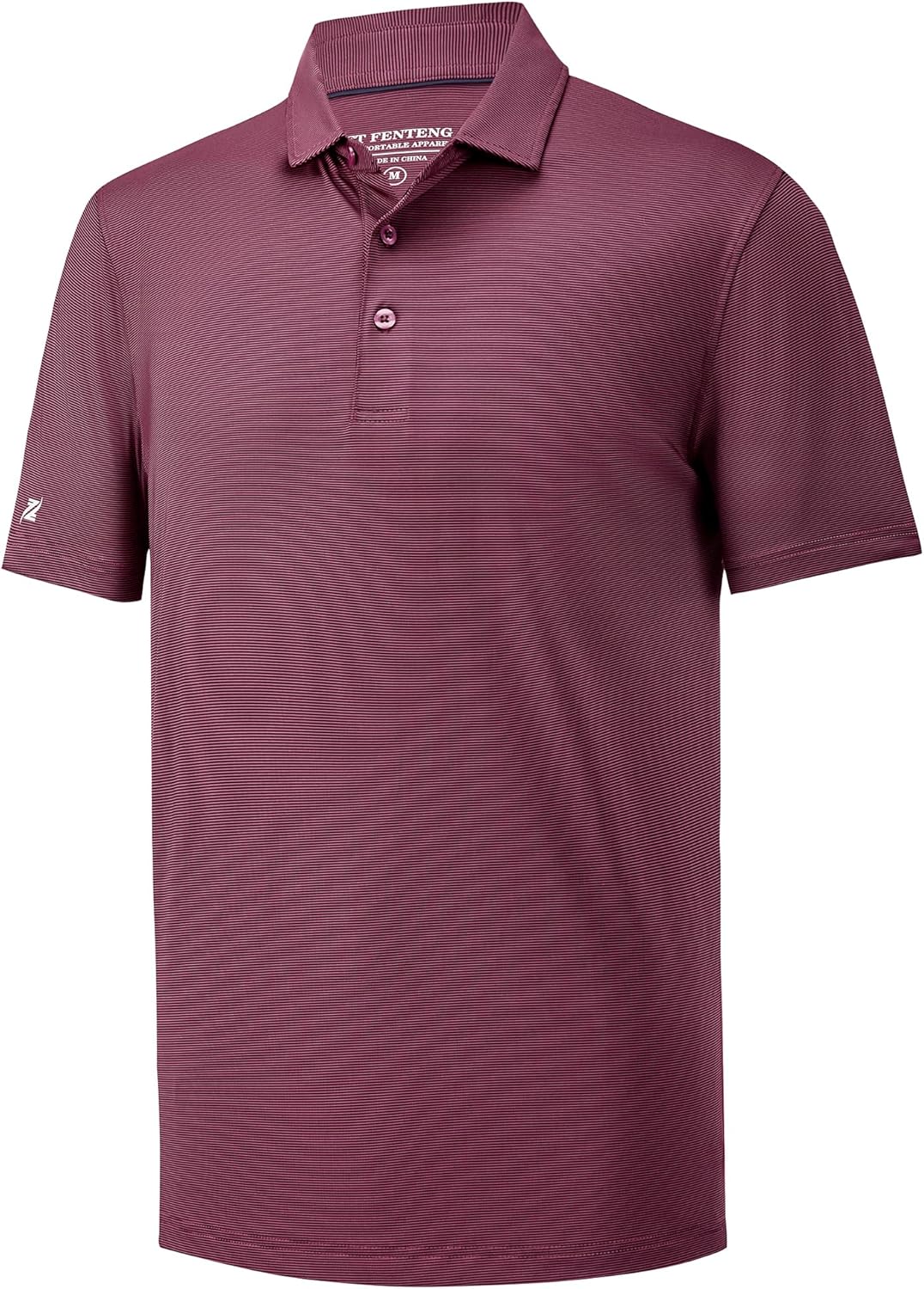 Mens Polo Shirts Short Casual Solid Stylish Dry Fit Performance Designed Collared Golf Polo Shirts for Men