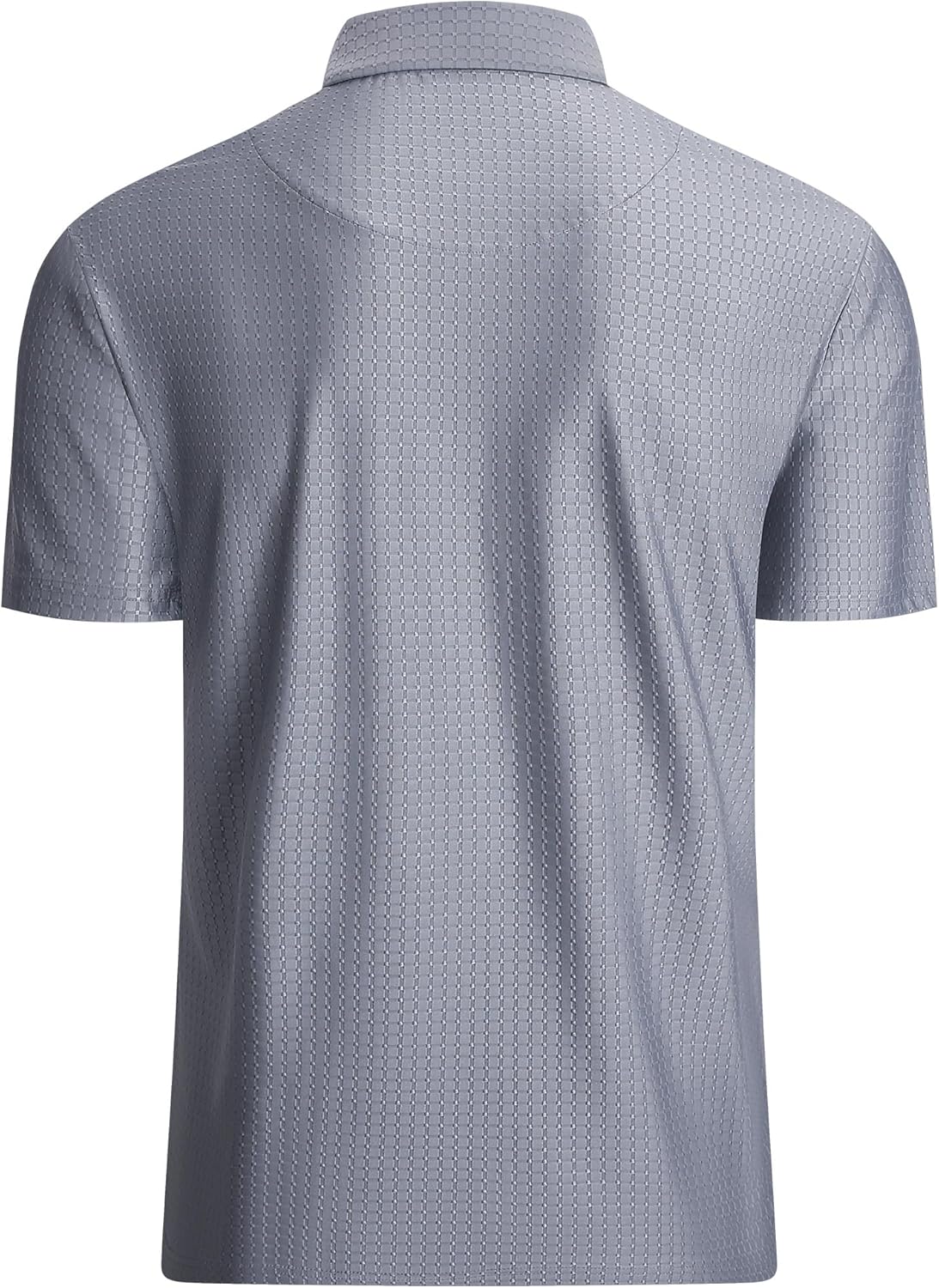 WARHORSEE Golf Polo Shirts for Men Short Sleeve Wrinkle Free 4 Way Stretch Moisture Wicking Performance Collared Tshirts