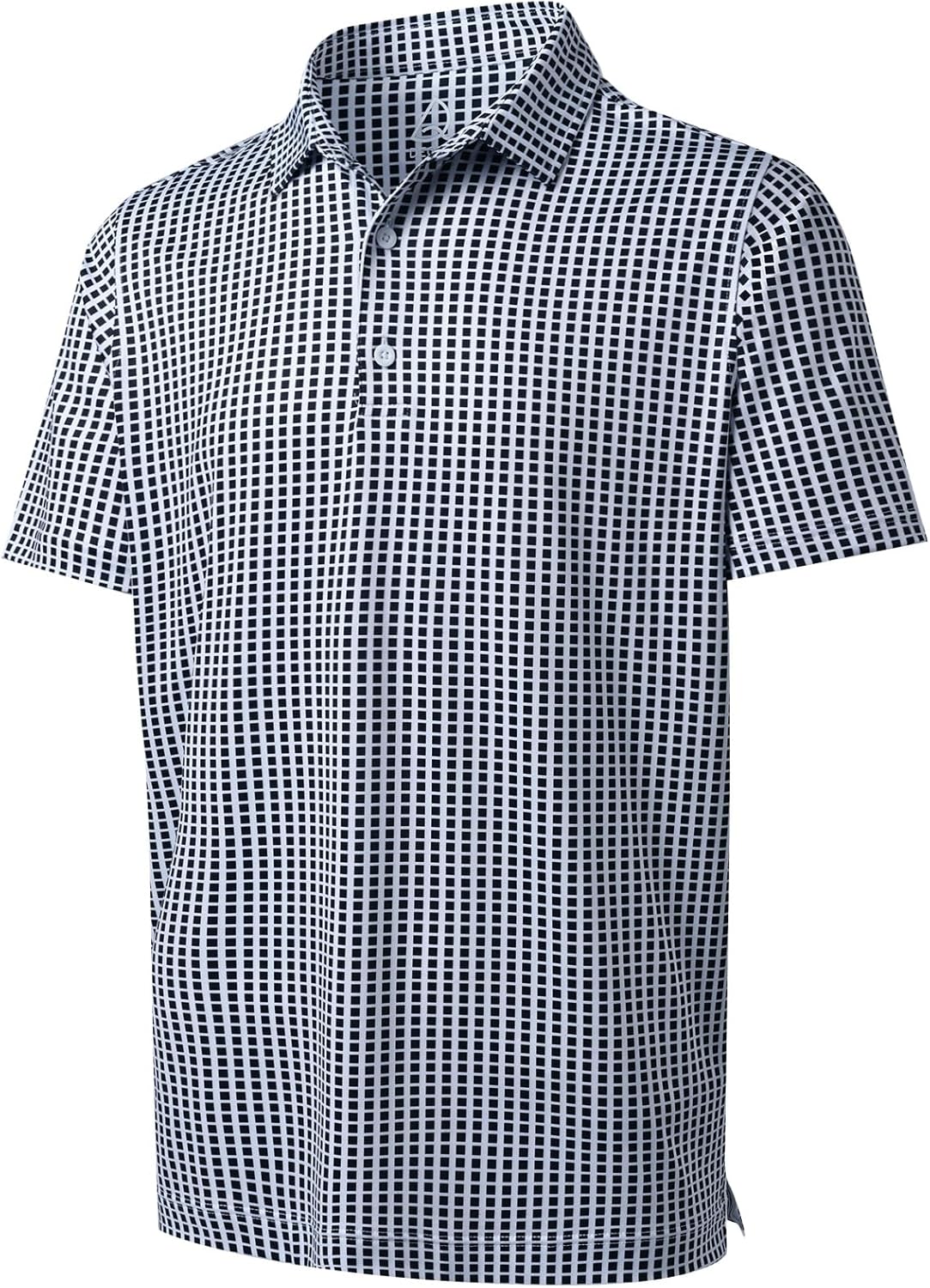 DEOLAX Mens Polo Shirts Fashion Print Mens Golf Shirt Dry Fit Mens Golf Polo Short Sleeve Quick Dry Funny Golf Shirt for Men