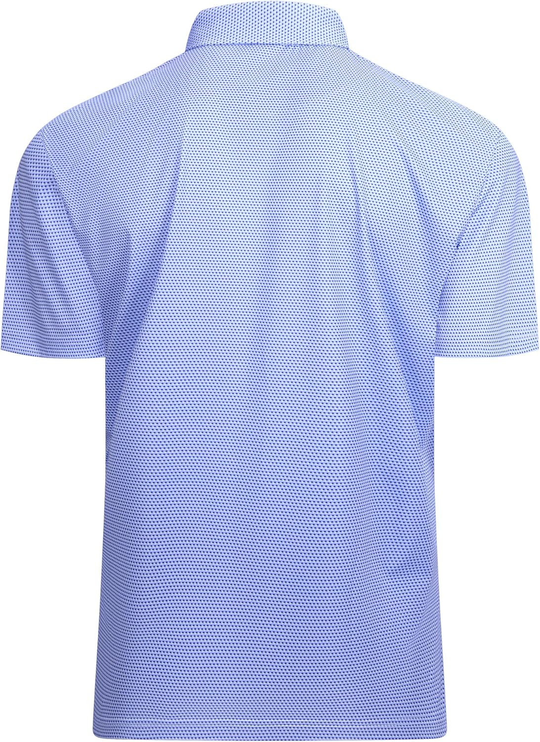 Alex Vando Mens Golf Shirt Moisture Wicking Classic Print Golf Shirts for Men